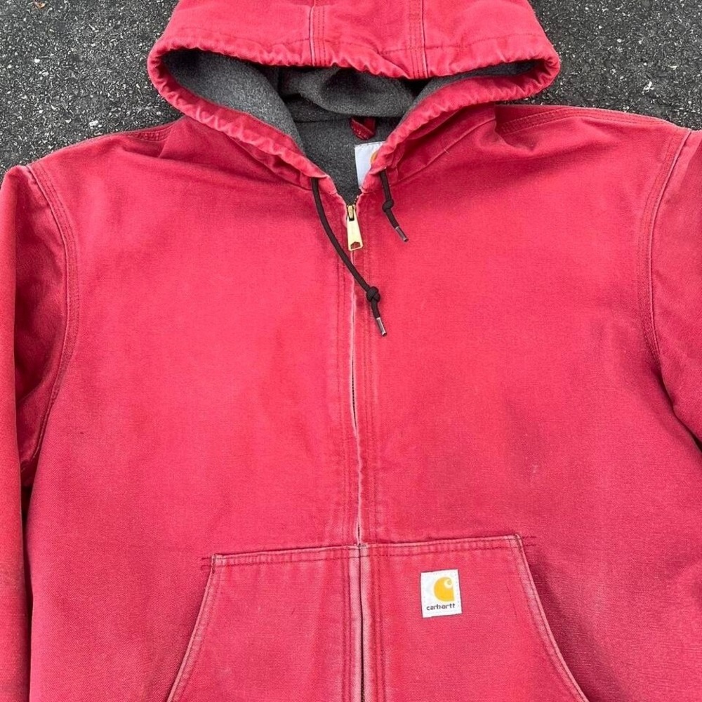 1990s Carhartt Salmon Active Jacket size XL - Picture 2 of 3